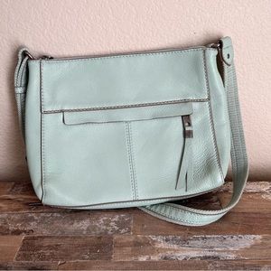 The Sak Alameda Crossbody Shoulder Bag Genuine Leather